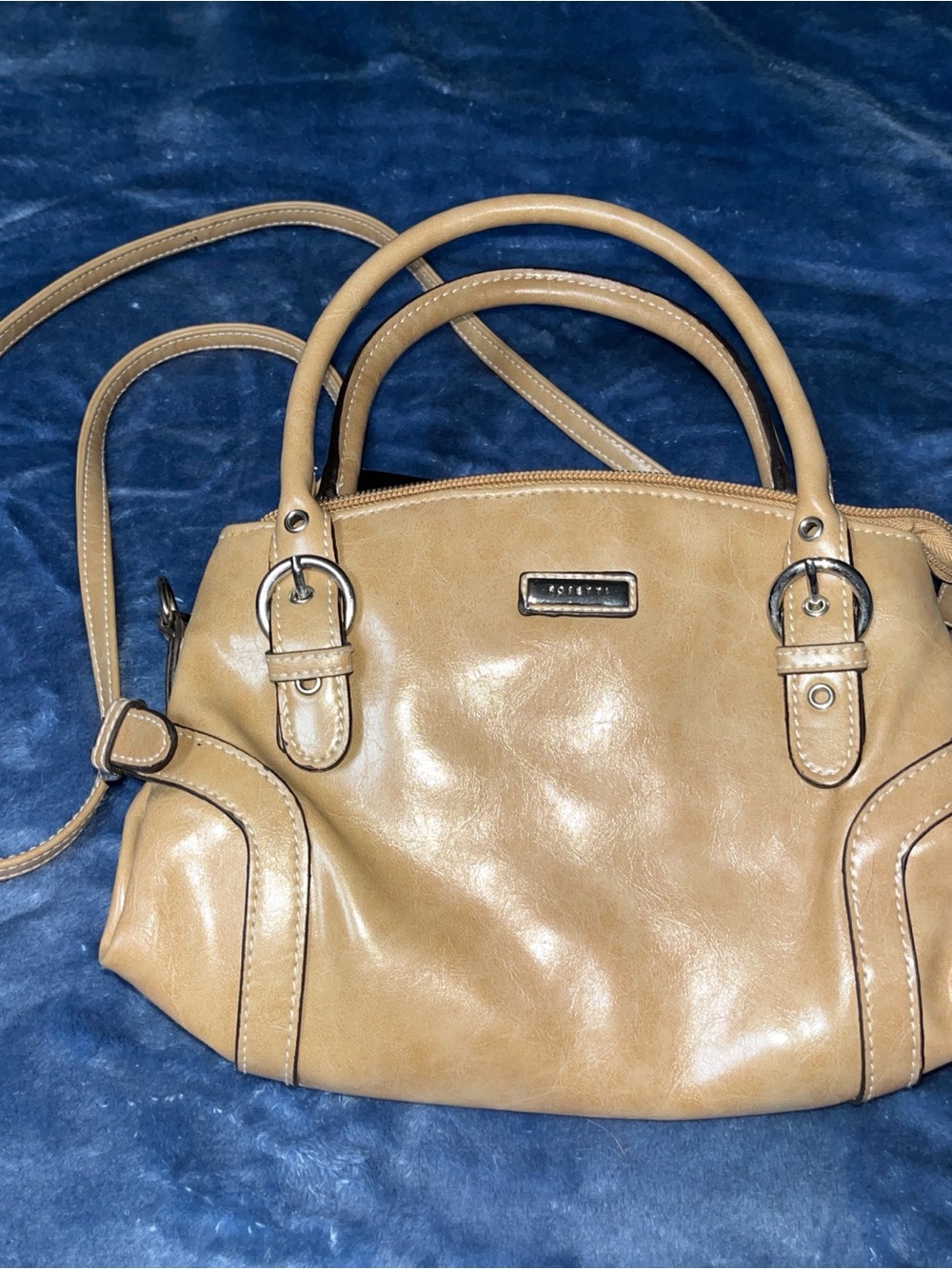 Classic Tan Women’s Satchel Handbag